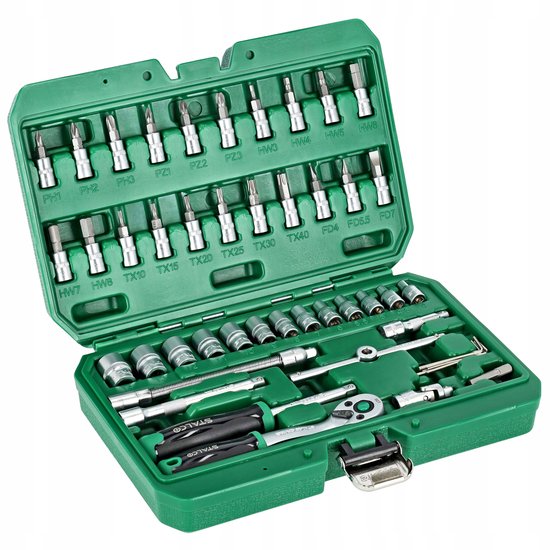 Coffret De Douilles 132 Pièces HB - 1/4 & 1/2