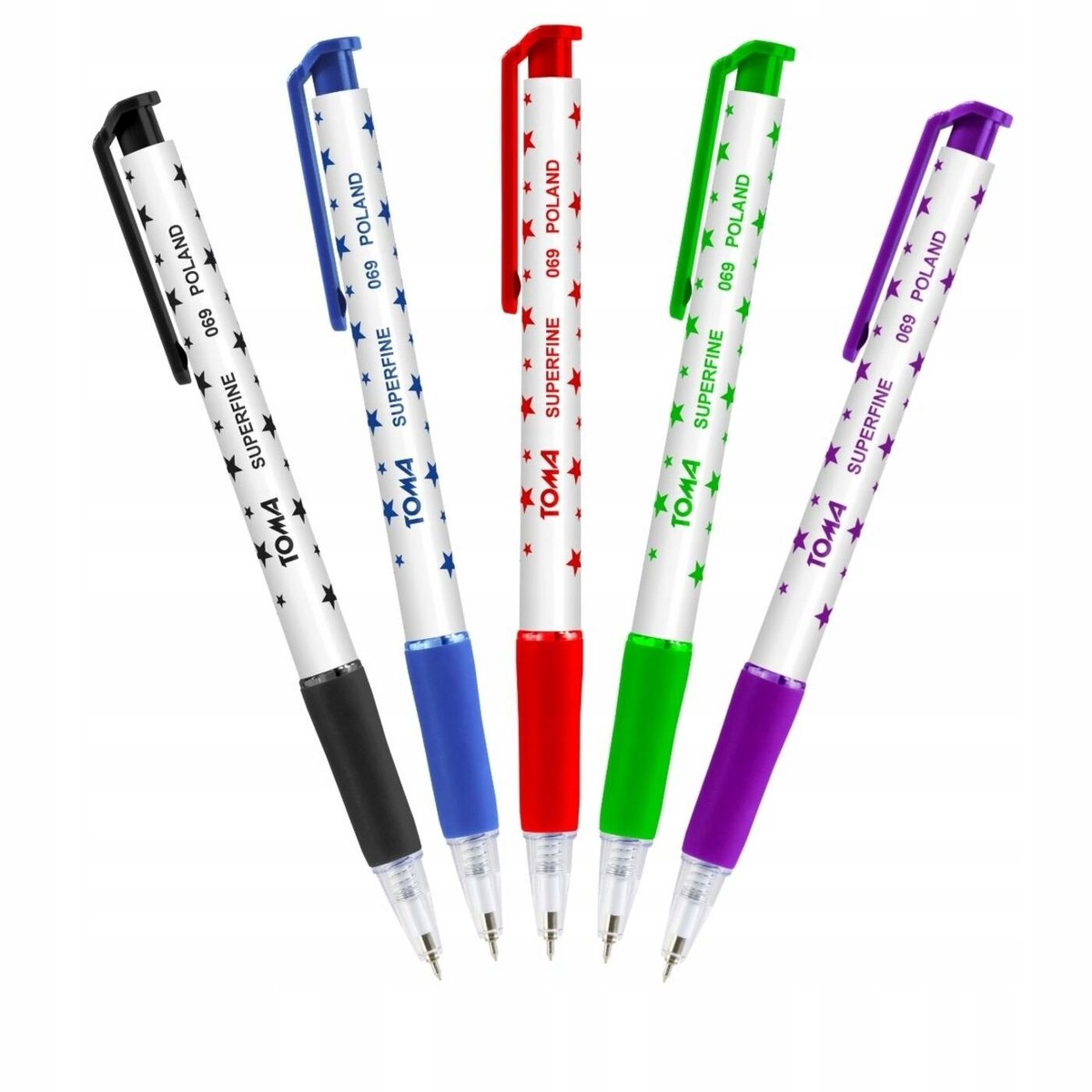 Toma Superfine Automatische Pennenset - 4 Stuks