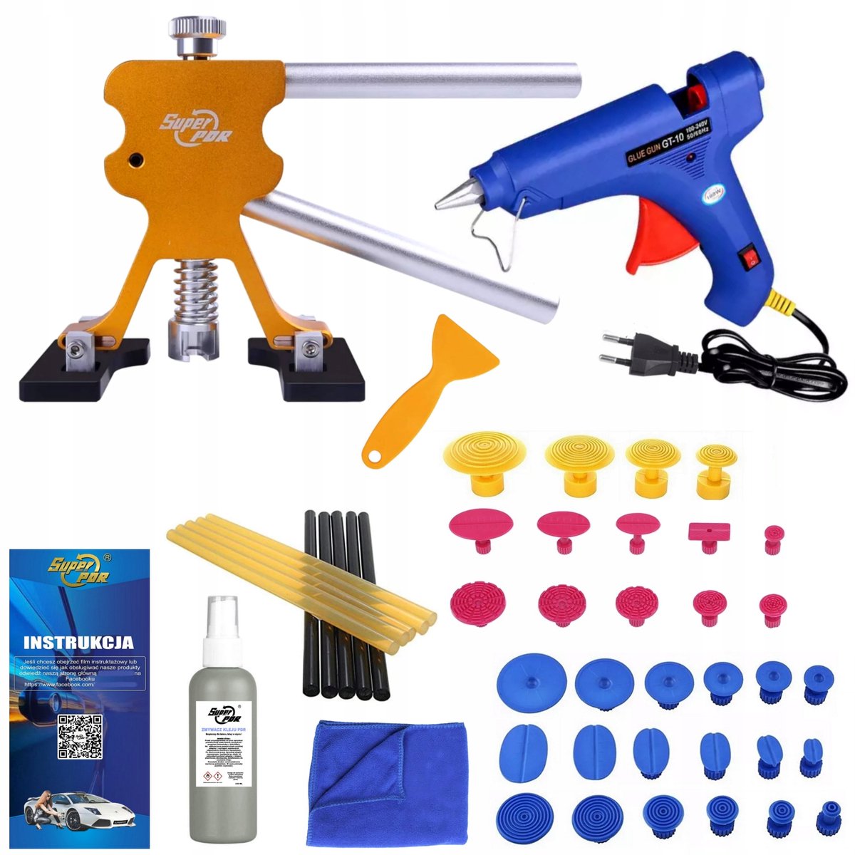 PDR Gereedschap Set - Deuk Verwijderaar Auto