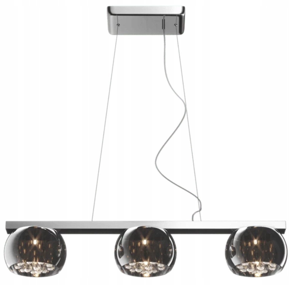 Zuma Line Kristallen Hanglamp - 3 lichtpunten G9