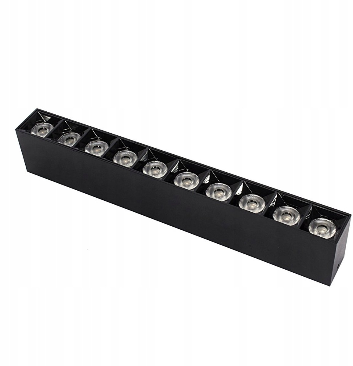 Zwarte LED Plafondlamp 30W 3000K Aluminium - Stijlvol en Modern