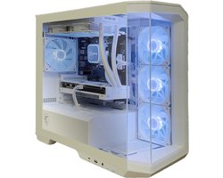 Xgaming Snow Raptor Gaming PC - Ryzen 5700X - Nvidia GeForce RTX 5060 - 1TB NVME SSD - 32GB DDR4