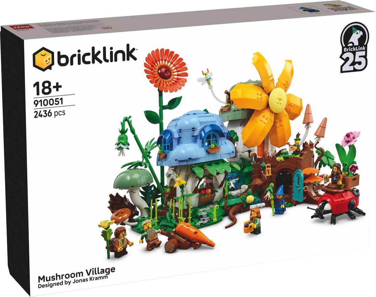 Lego Bricklink Mushroom Village nr 910051