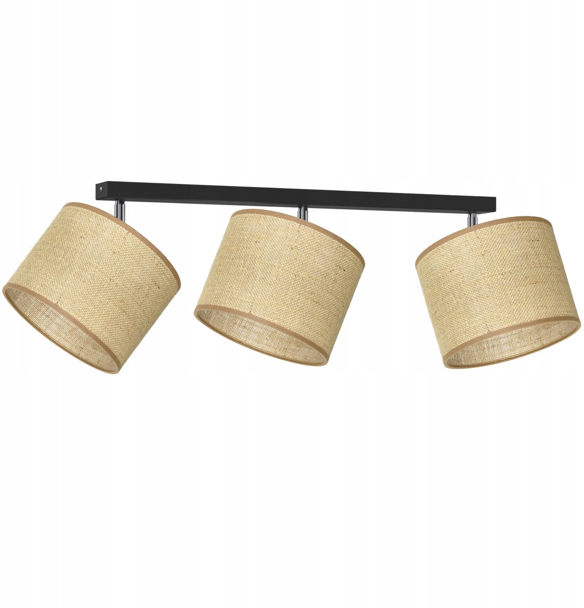Jutten Plafondlamp 3-lichts E27 Boho Stijl Verstelbaar