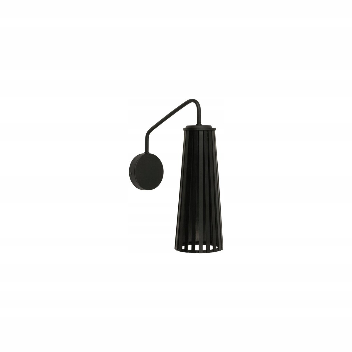 DOVER Wandlamp (9266) - Zwart Hout & Staal