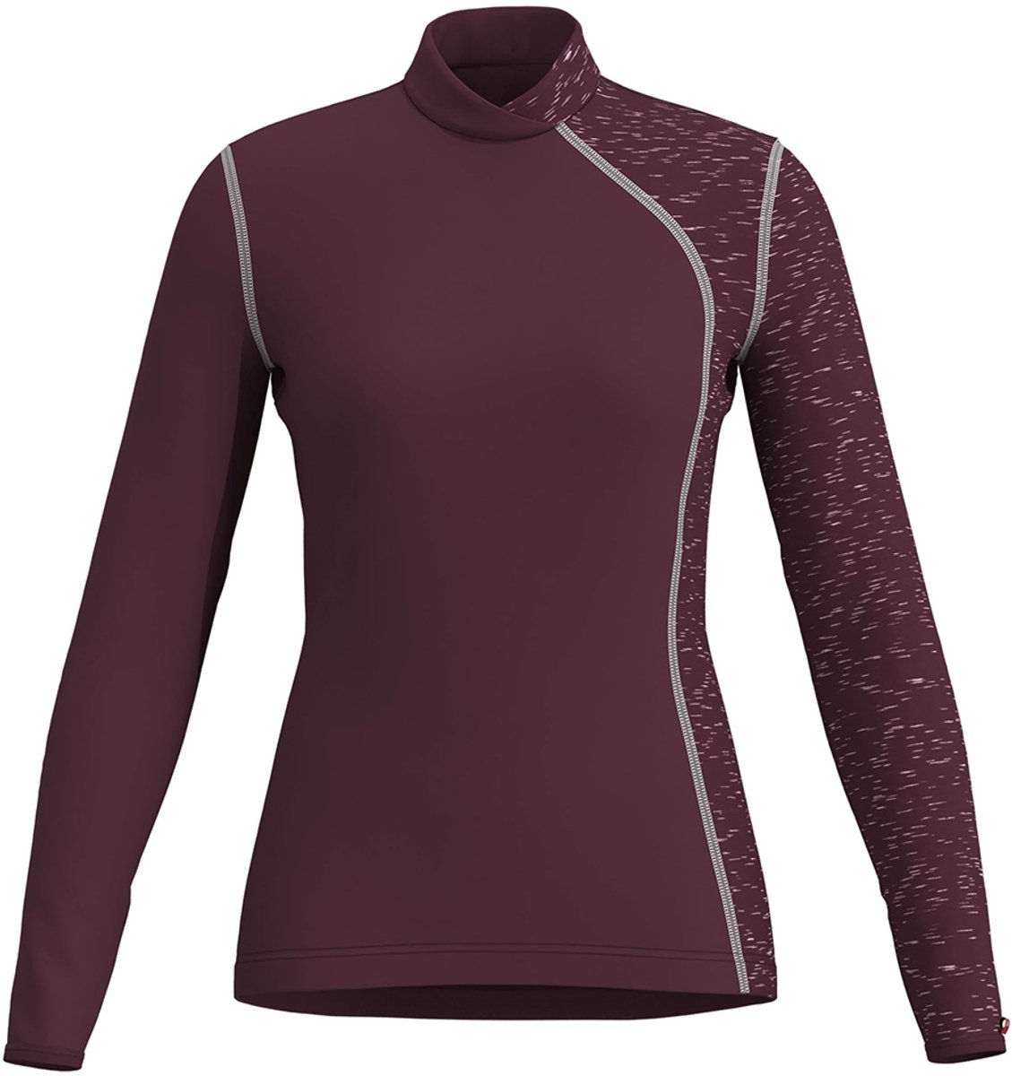 Loeffler Starlit Transtex® Warm Lange Mouwen Basislaag Paars 38 Vrouw