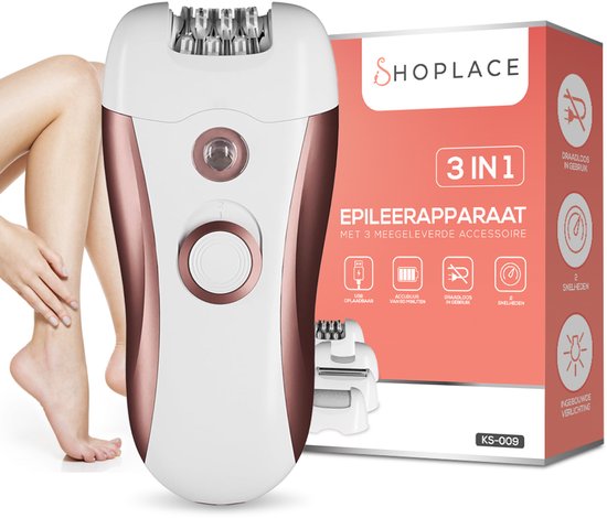 Shoplace 3 in 1 Epileerapparaat dames