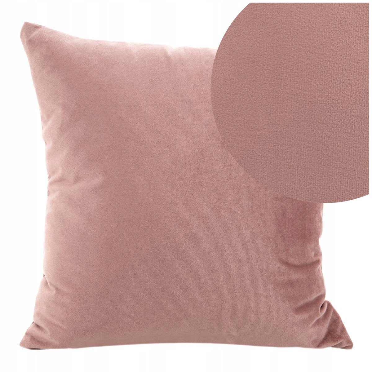 Decoratieve Kussenhoes Melanie 40x40cm - Zacht Roze Velours