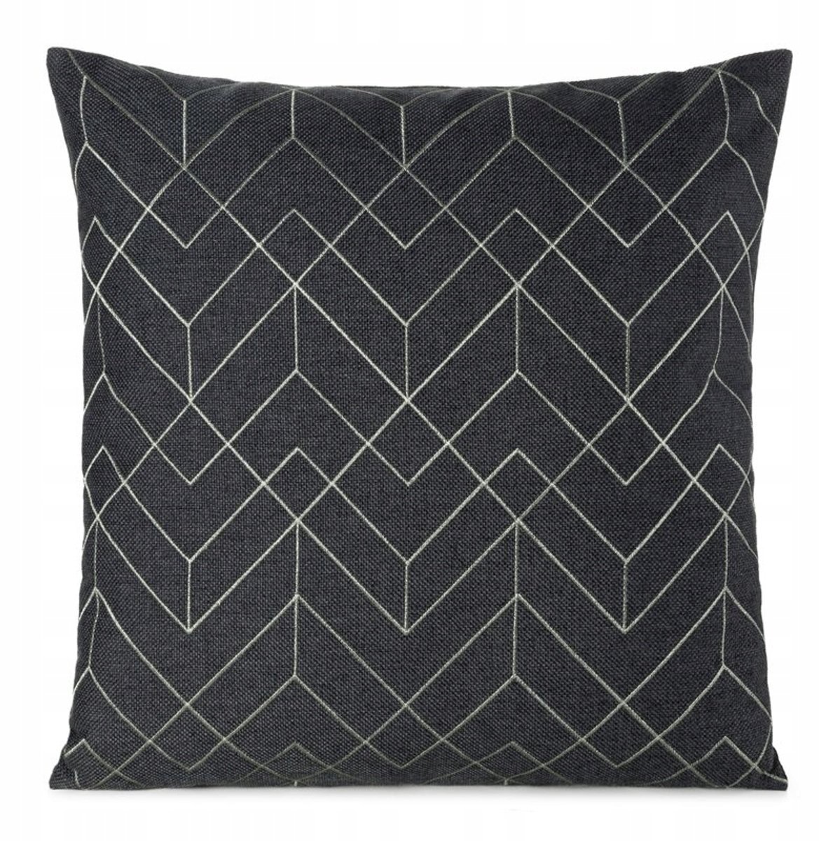 Decoratieve Kussenhoes Mila01 45x45 cm - Stijlvol met Zilveren Borduurwerk