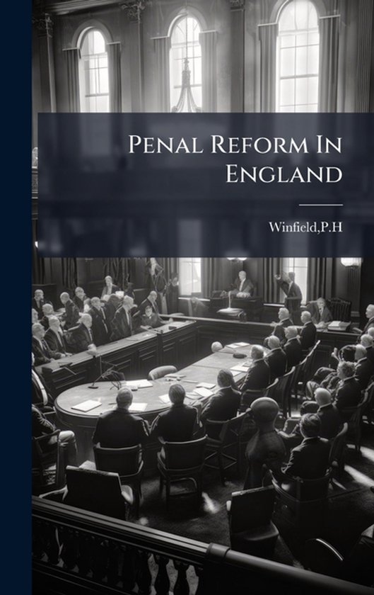 Penal Reform In England - cover