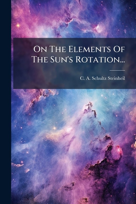 On The Elements Of The Sun's Rotation... - cover