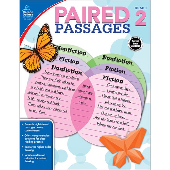 Paired Passages, Grade 2 - cover