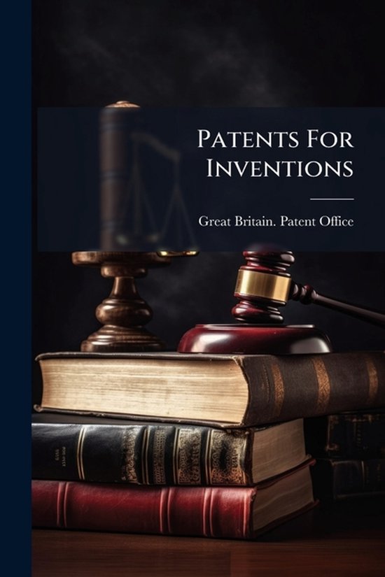 Patents For Inventions - cover