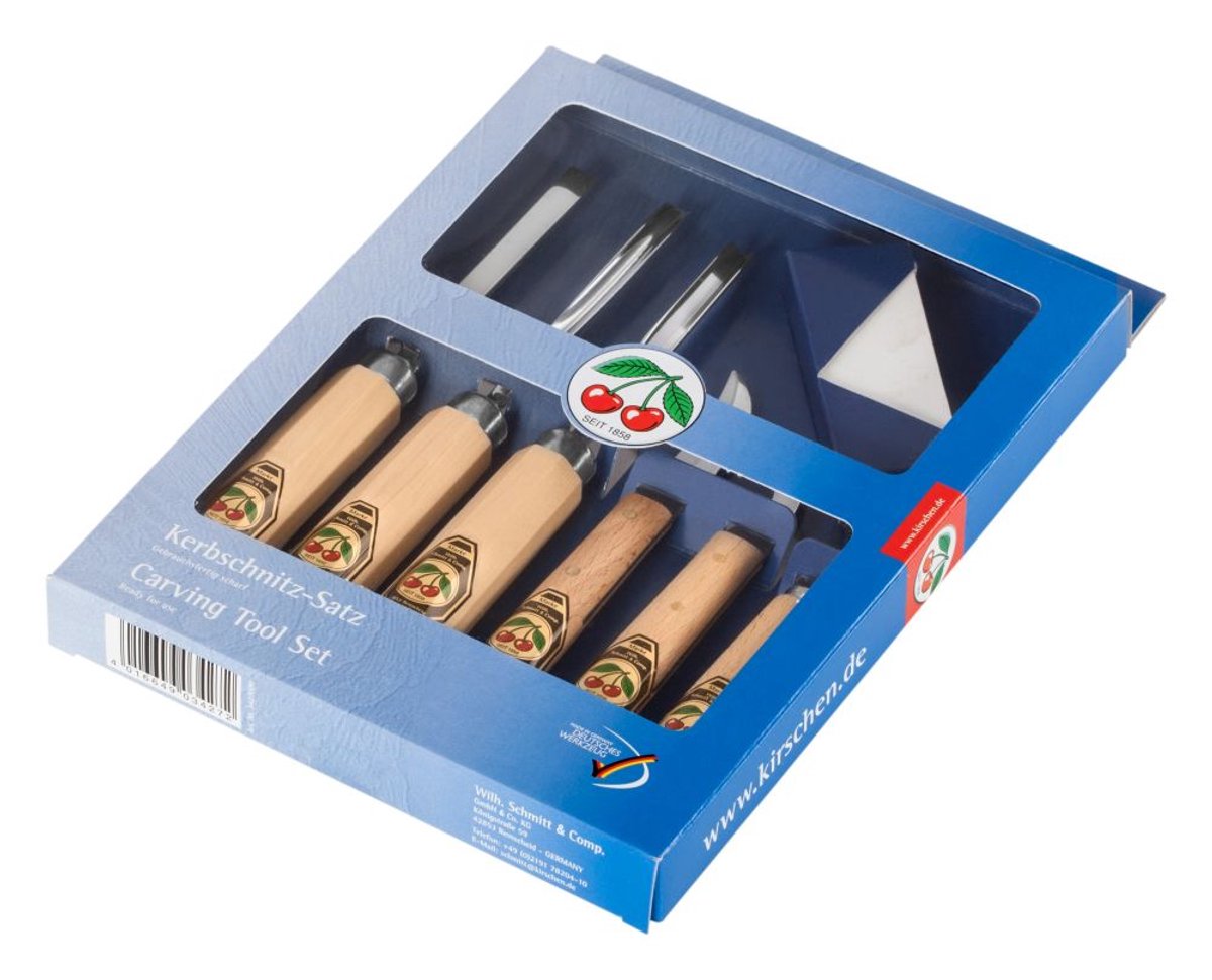 Chip carving set, 7-delig
