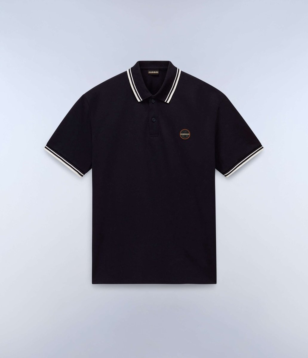 Napapijri Polo Shirt E-Macas Ss 1 NP0A4ID5 Beauty-S Zwart