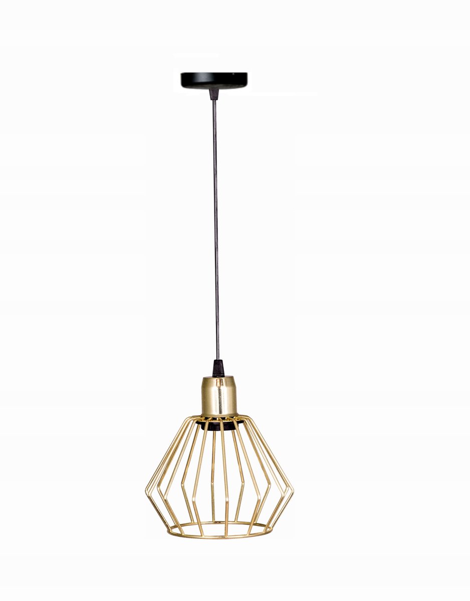 Hanglamp Markos 115ZL Goud Zwart - Diamant Design
