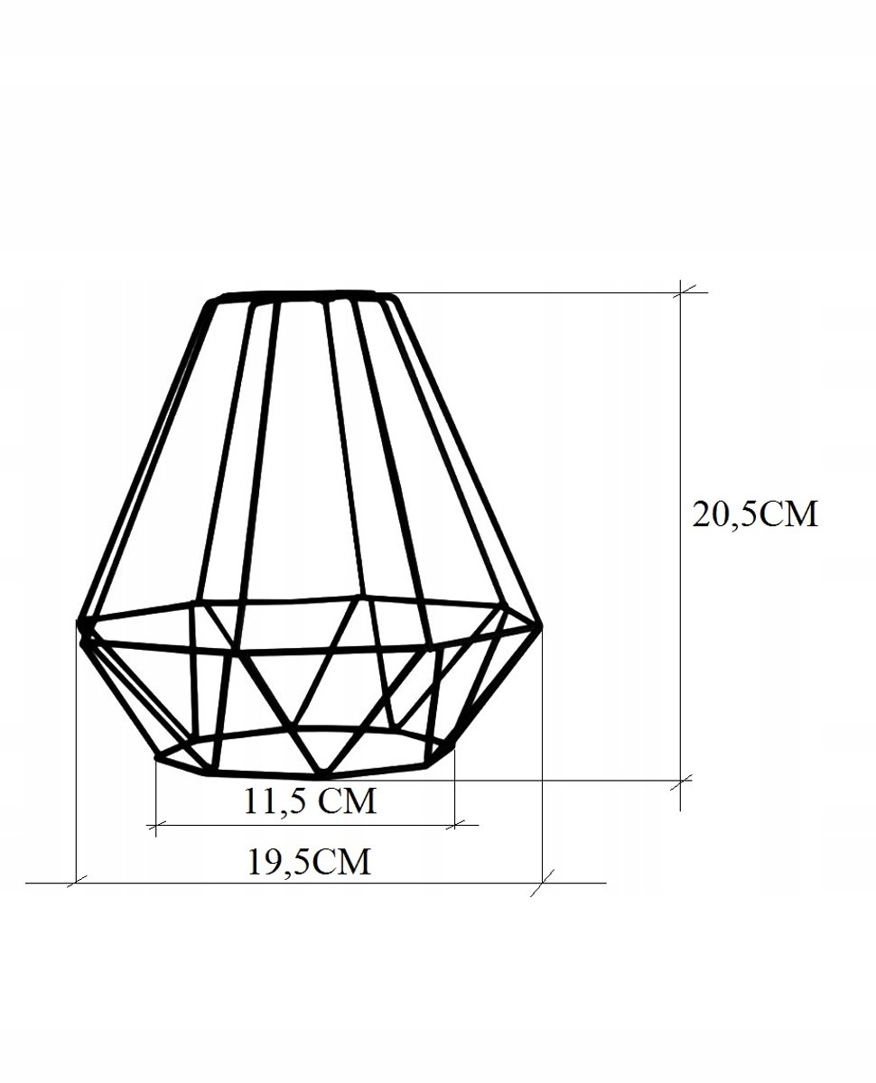 Zwart metalen tafellamp LB30-126 met E27 fitting