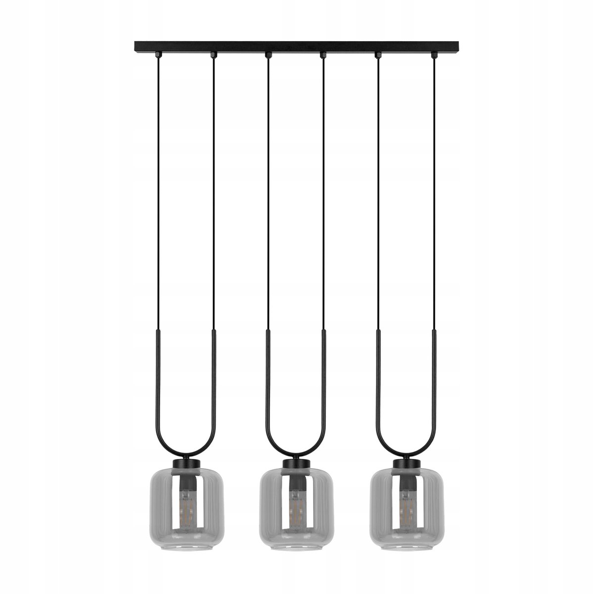 Kajan Bon Hanglamp Zwart Metaal 3x E27