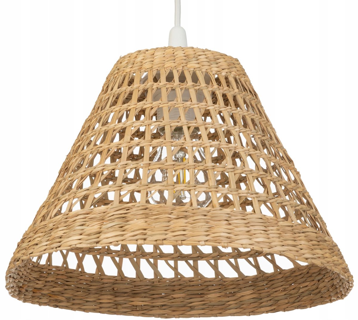Hanglamp Boho Afrika Zeegras Wit - Natuurlijk & Handgemaakt