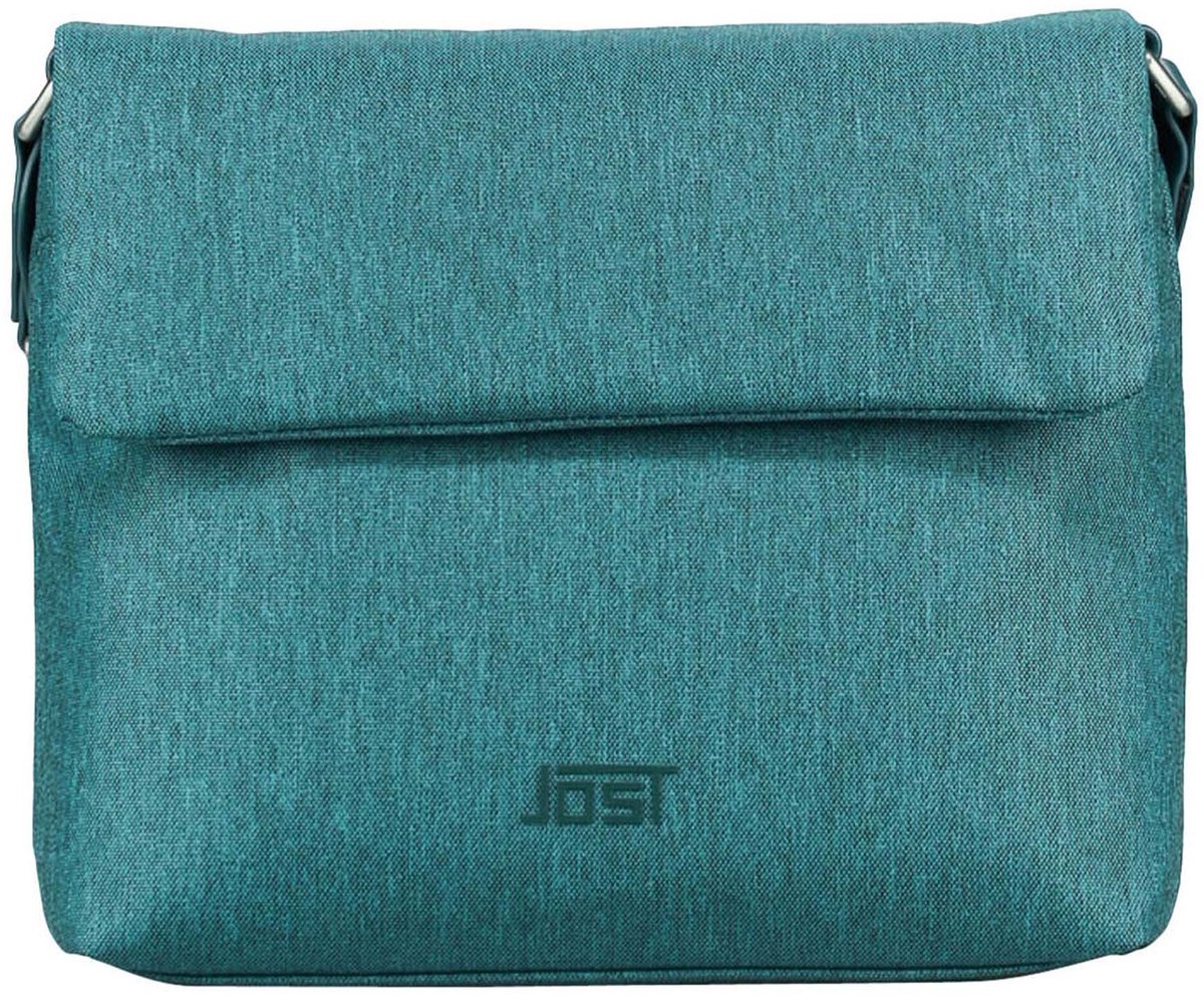 JOST schoudertas Bergen Crossbody Bag Petrol