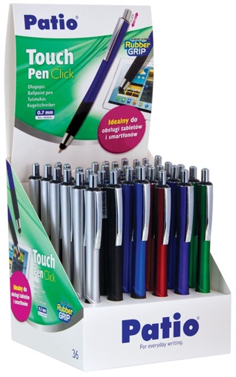 Patio Touch Click Pen voor Touchscreens - Rood
