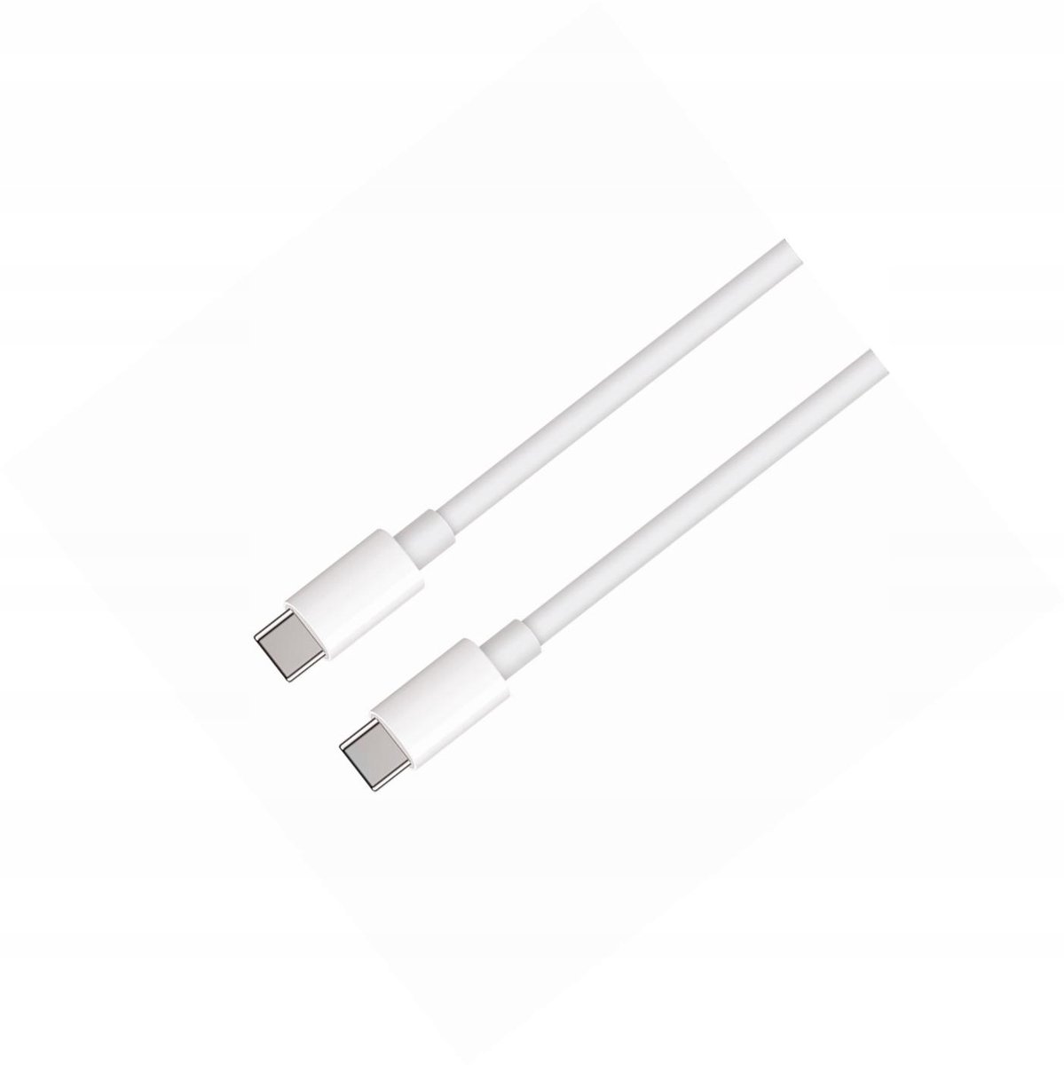 Maxlife USB-C naar USB-C Kabel 2m - Snel Laden, Wit