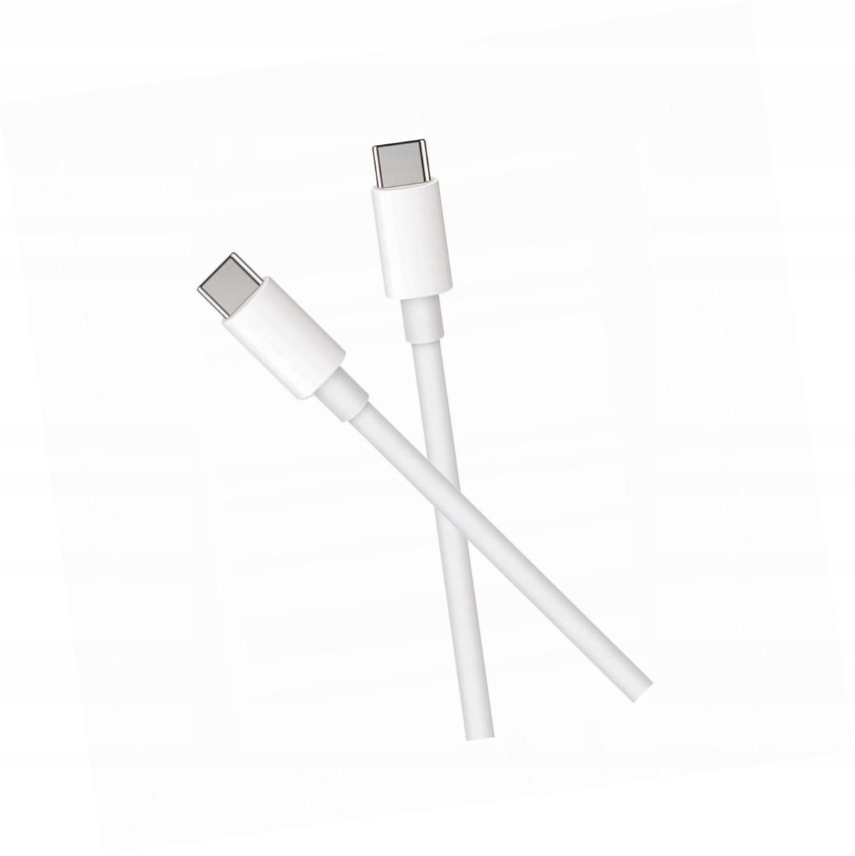 Maxlife USB-C naar USB-C Kabel - 2 Meter - Wit - Snel opladen