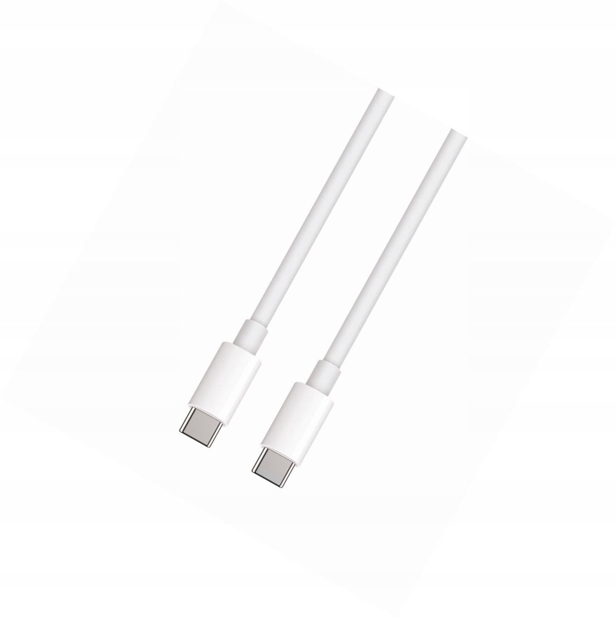 Maxlife USB-C naar USB-C Kabel 2m - Snel Laden, Wit