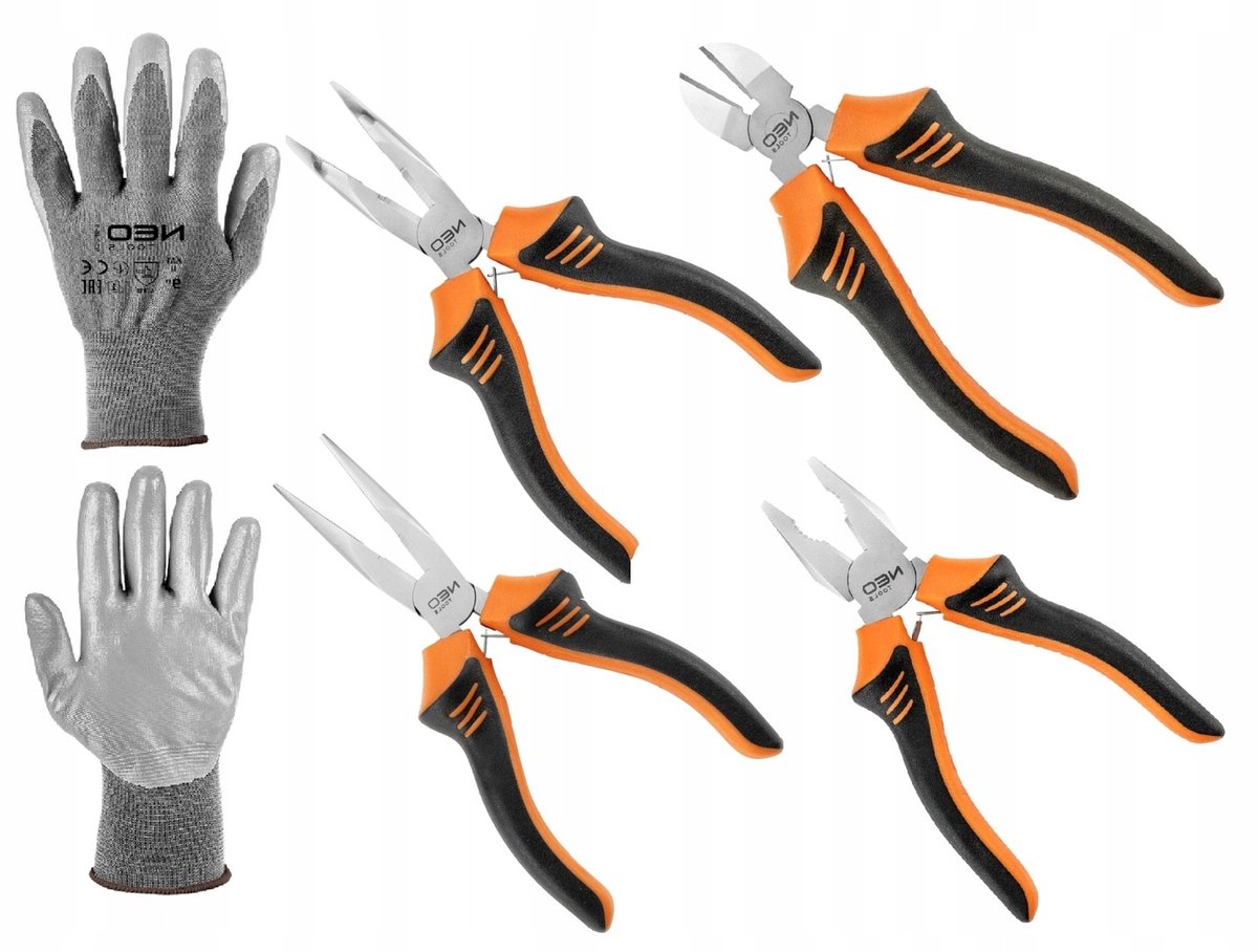 NEO Gereedschapset: Tangen & Combinatietang 160mm