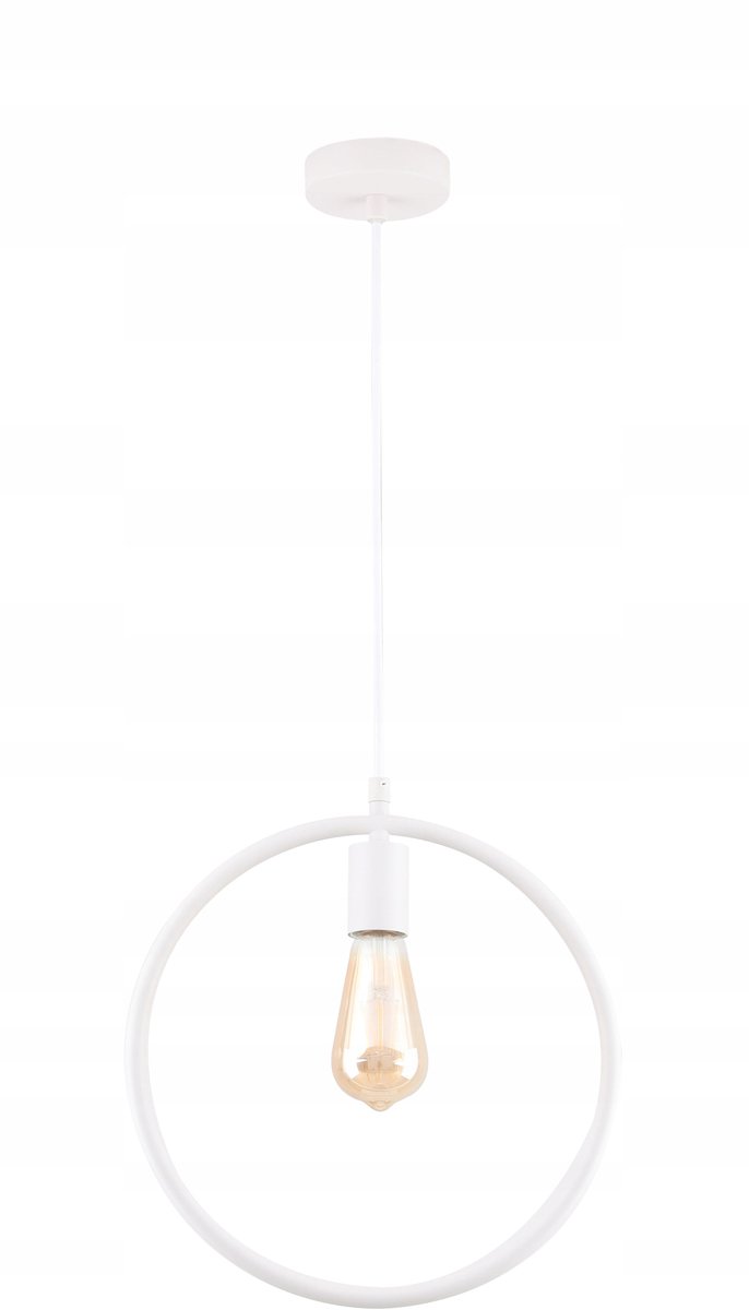 GTV FIJA Plafondlamp Wit E27 IP20 Rond Modern Scandinavisch