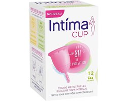 Intima Cup - Coupe Menstruelle Taille 2 - Protection et Confiance - Flux Abondant (2 STUKS)