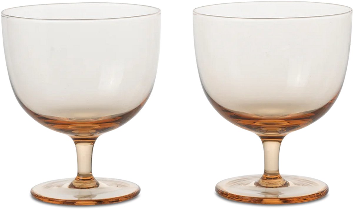 Ferm Living - Host waterglazen - Set van 2 - Blush