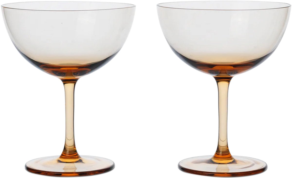 Ferm Living - Host cocktailglazen - Set van 2 - Blush