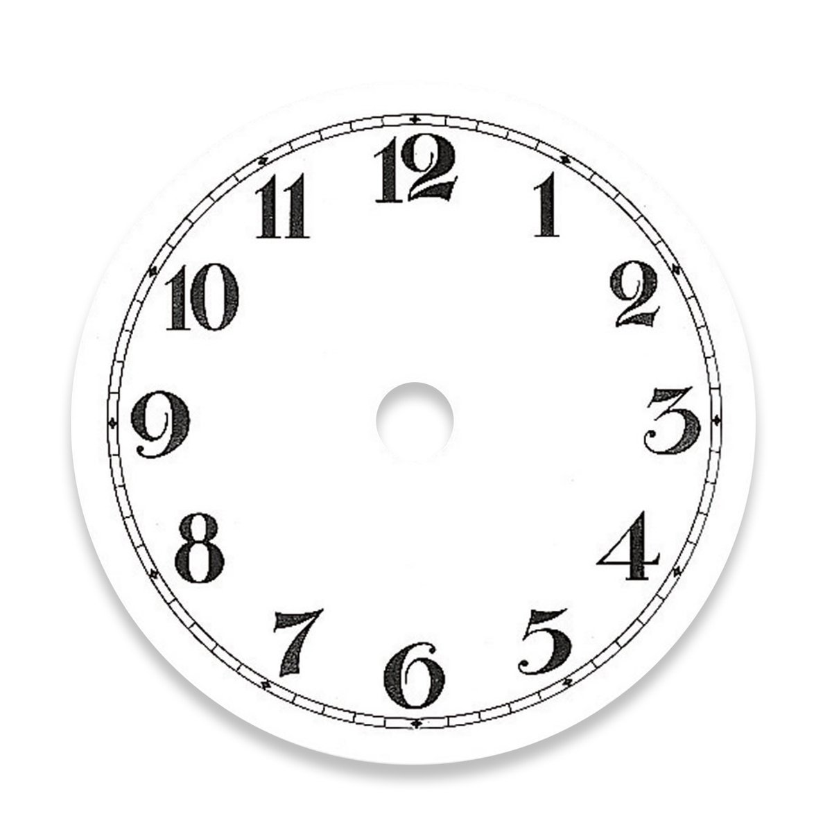 Wijzerplaat aluminium Ø:150mm