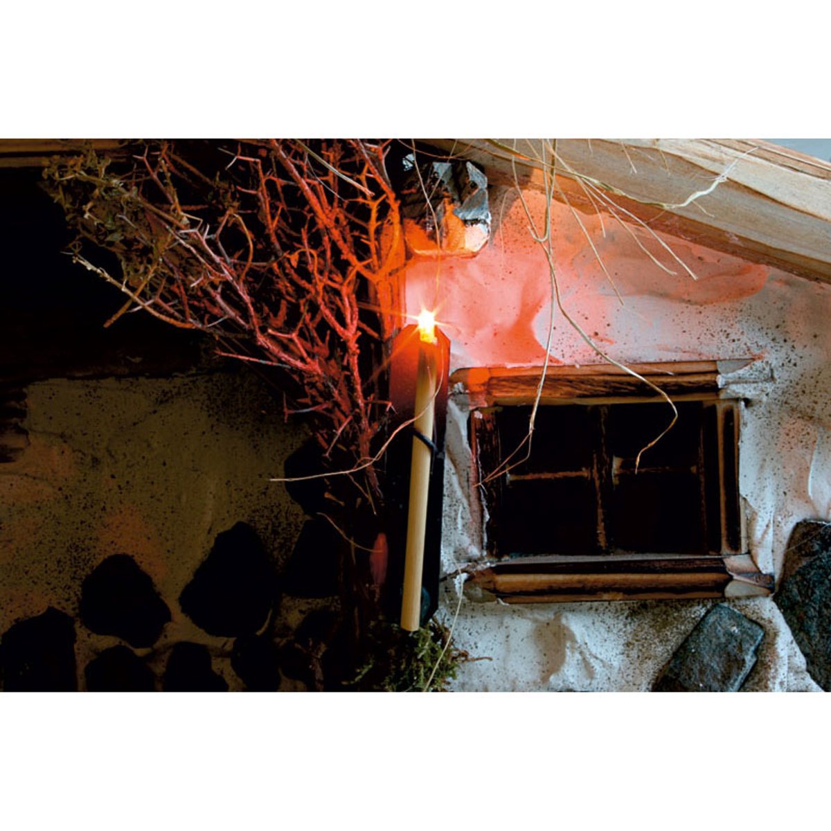 Zaklamp met wandhouder