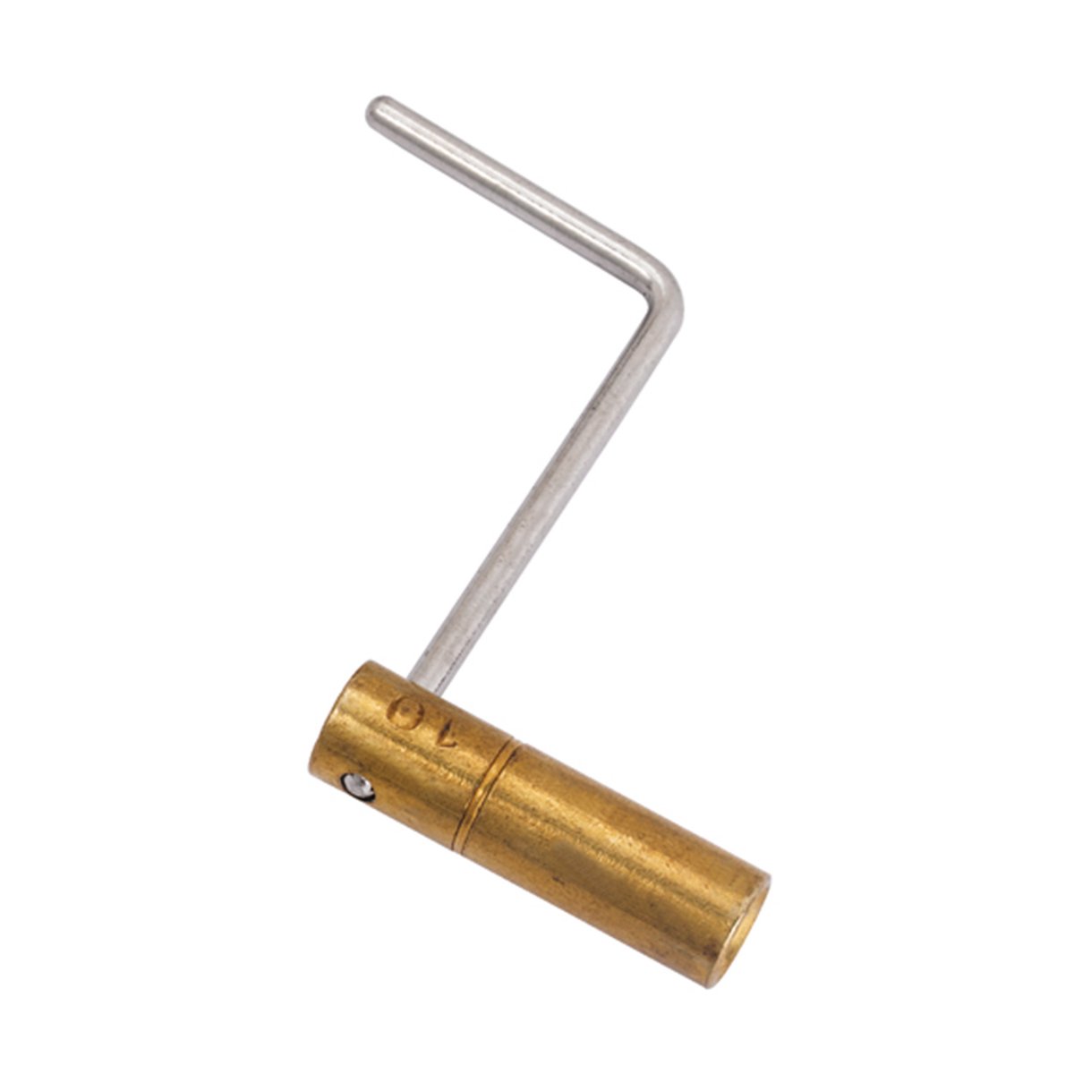 SELVA zwengelsleutel voor regelaar, gemaakt van messing met stalen handvat