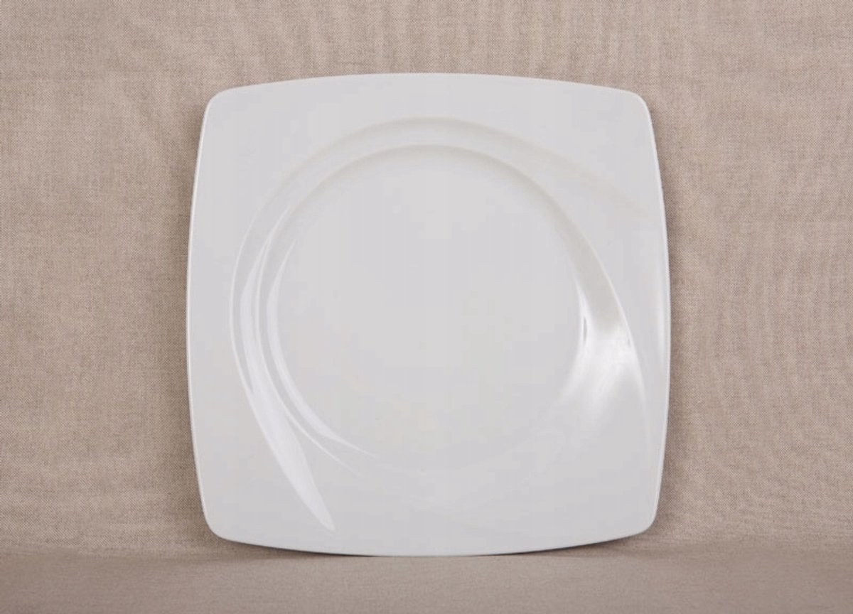 Lubiana Celebration Dinerbord 27cm - Uniek Vierkant Ontwerp