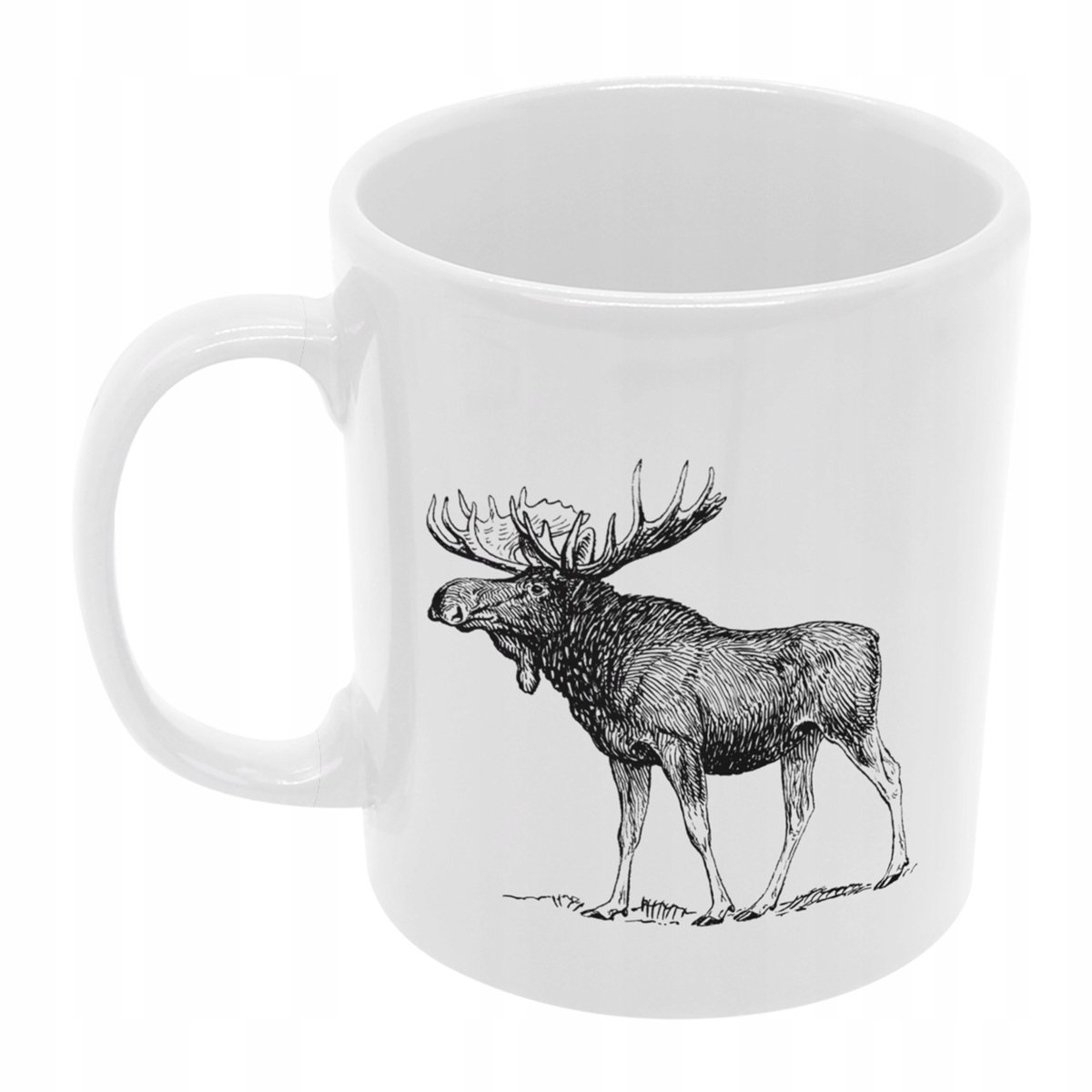 Keramische Mok met Eland - Uniek Cadeau voor Koffie en Thee