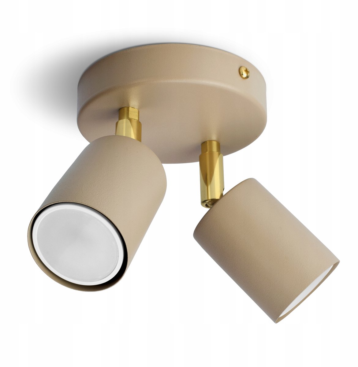 Luxe Plafondlamp Beige Goud GU10 LED 856-EG2 Verstelbaar