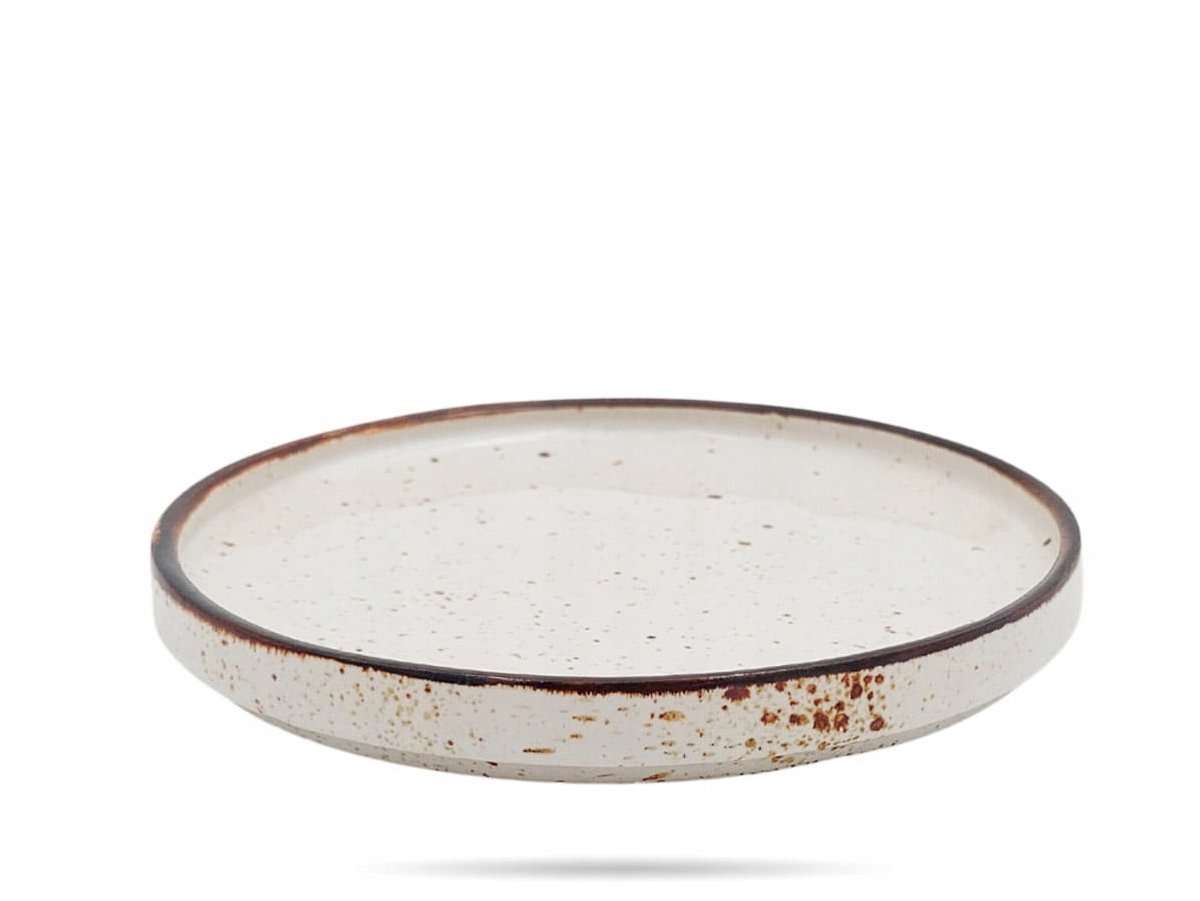 Keramiek Ceramica van Rustieke Krem Borst 20cm - Handgemact