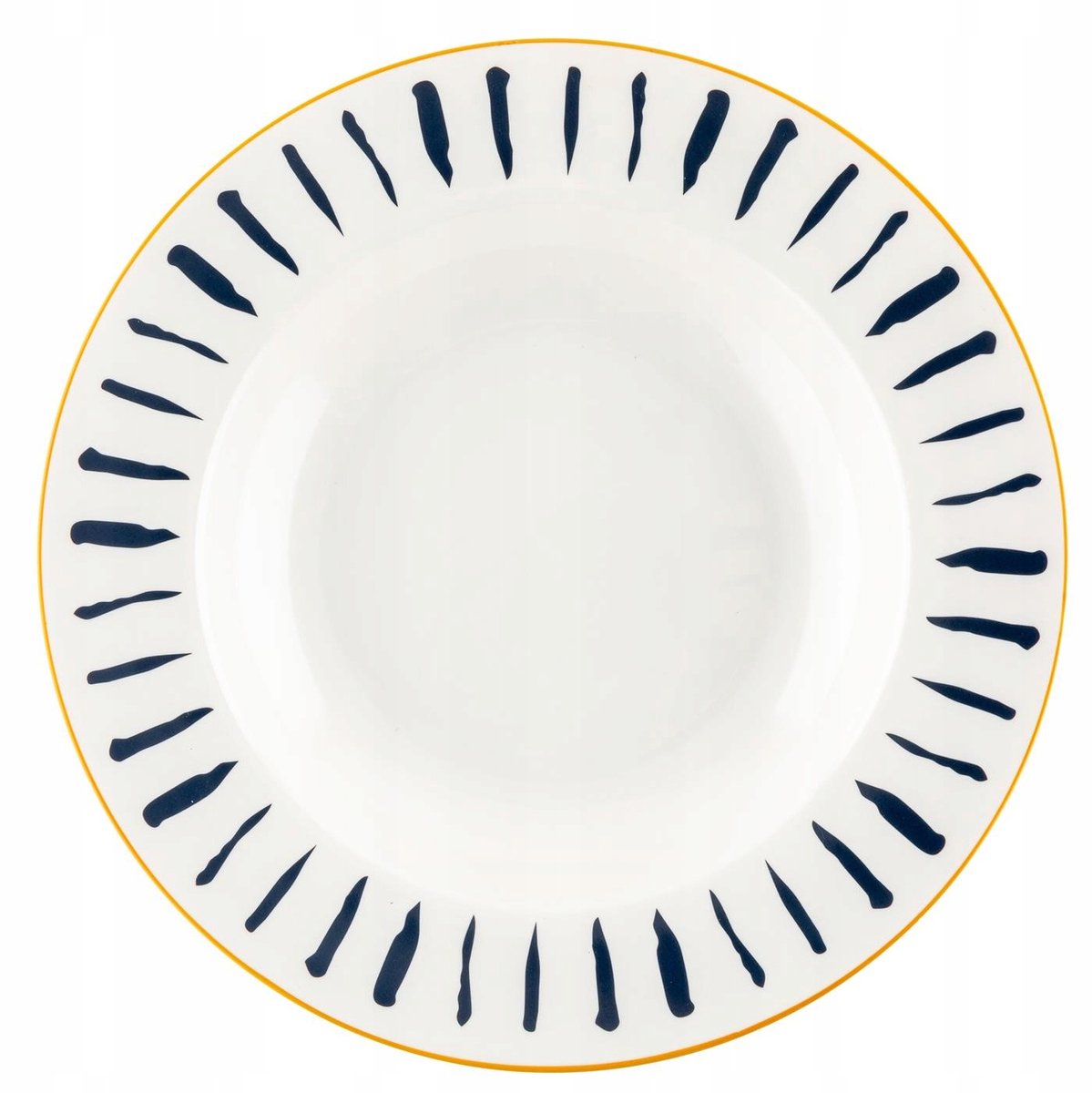 Florina Hamptons Diep Porseleinen Bord 22 cm - Vaatwasser & Magnetron
