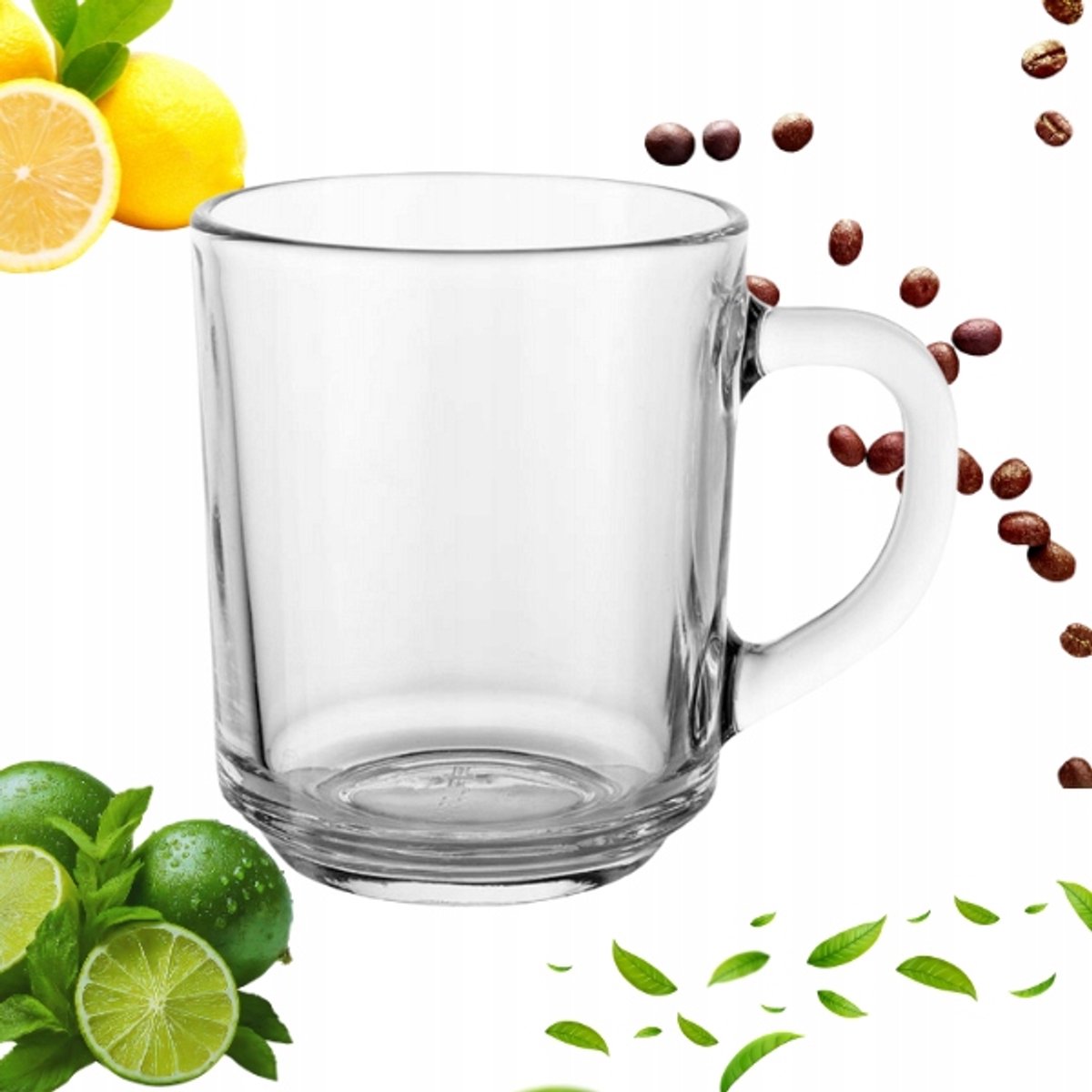 Florina Glazen Mok 250ml - Stijlvol voor Koffie & Thee