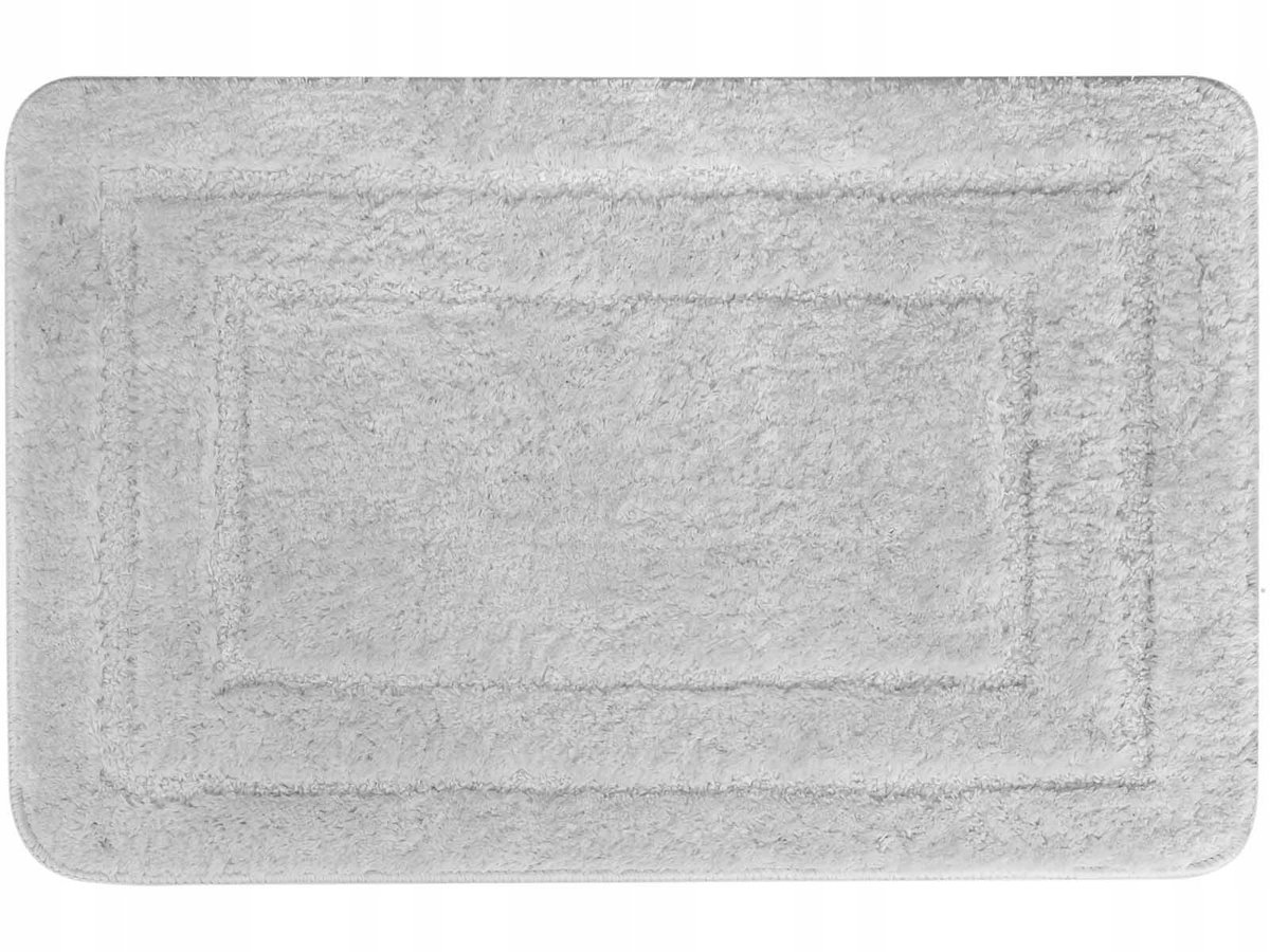 Alor Badkamer Vloerkleed Antislip Lichtgrijs 50x80 cm