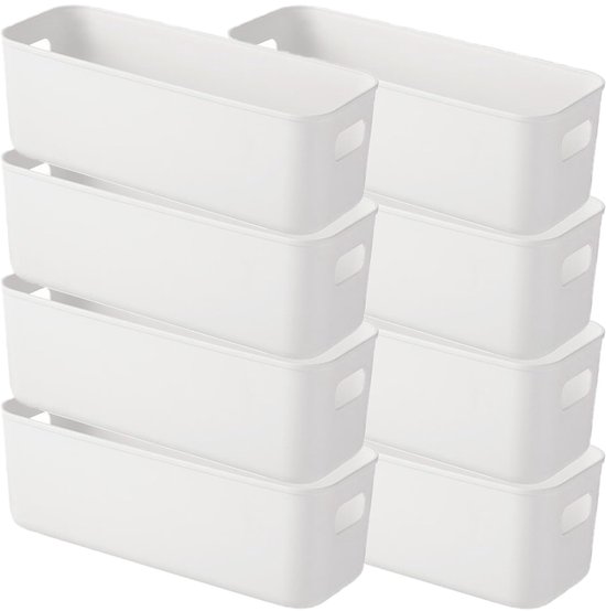 SONGMICS Cosmetica-organizer van acryl voor opslag in de badkamer in de