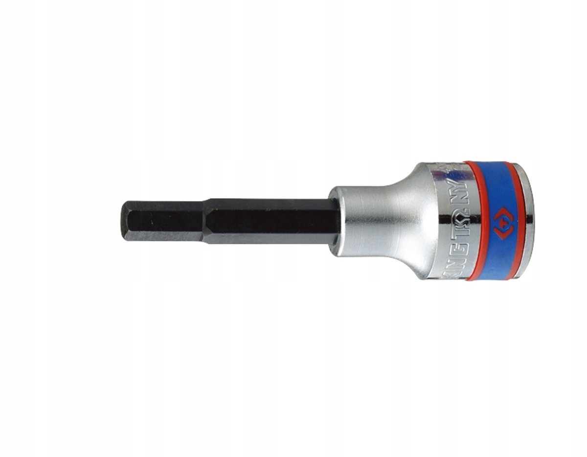 King Tony 1/2" Lange Inbus Dop H4 80mm - Krachtdoppen