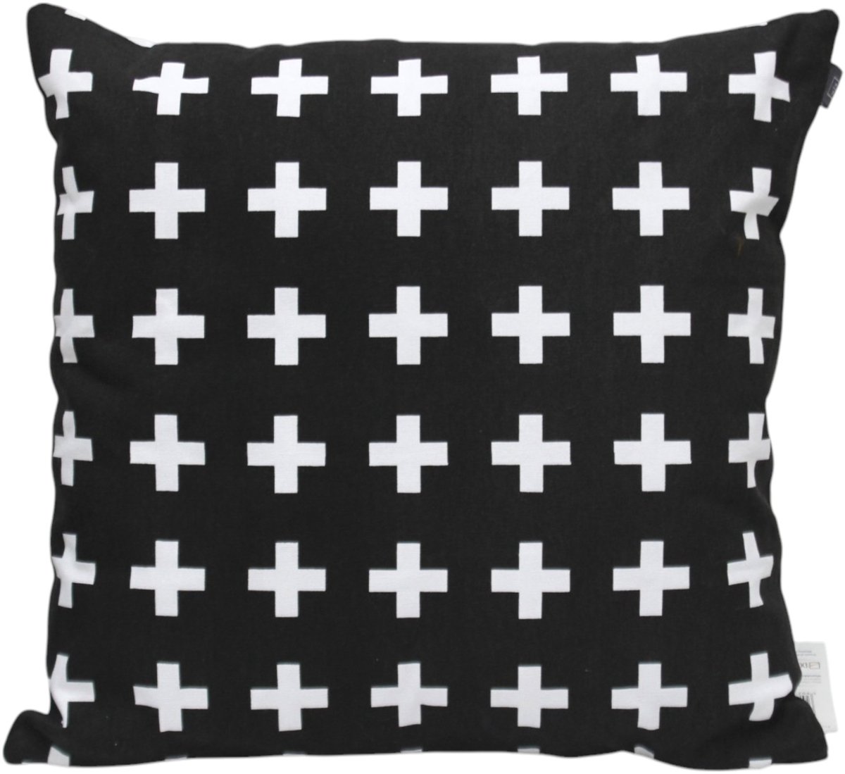 Decoratieve Katoenen Kussensloop 45x45cm - Modern Kruis Design