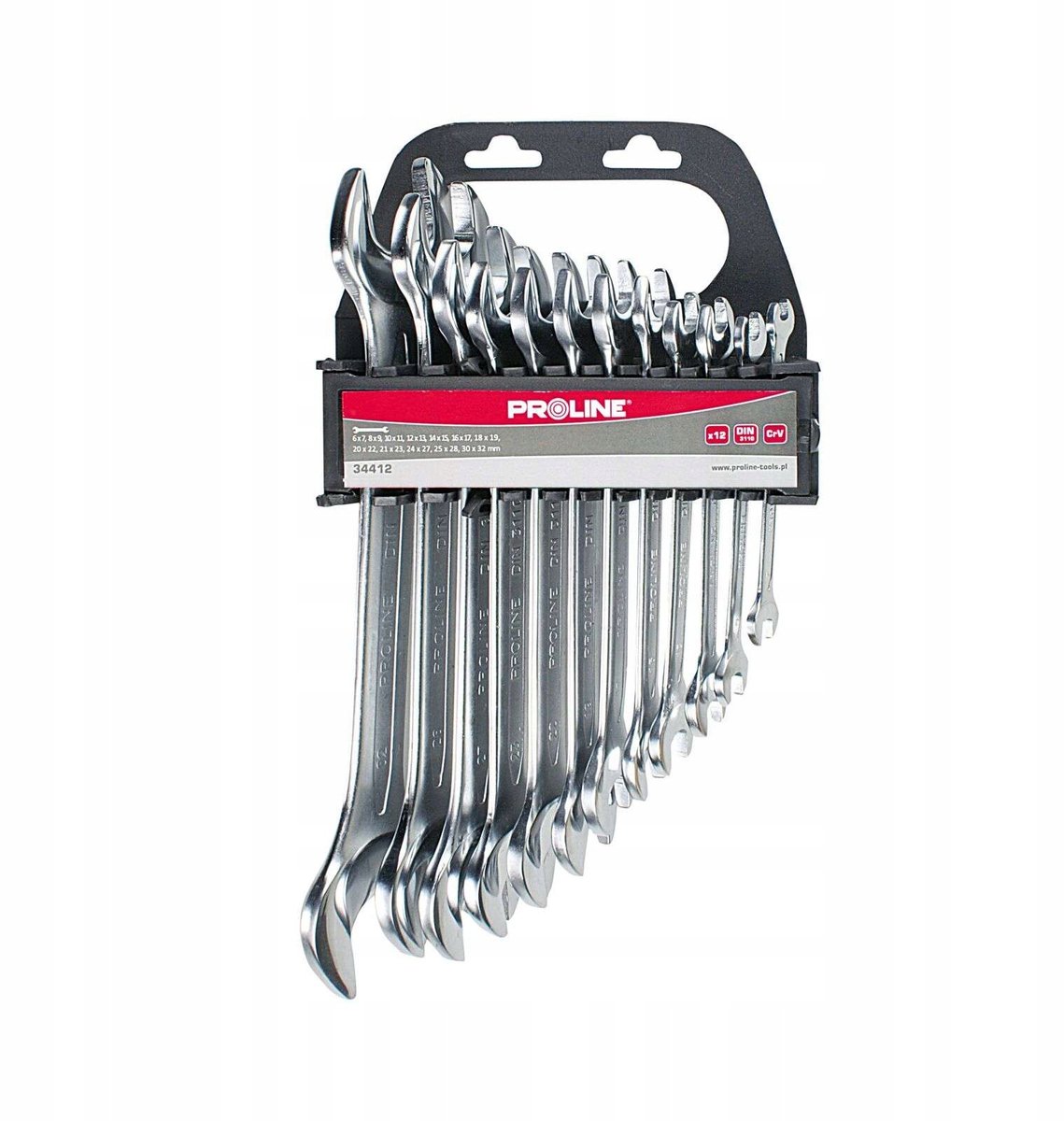 Proline Ringsleutelset 6-32mm CrV 12 Delig