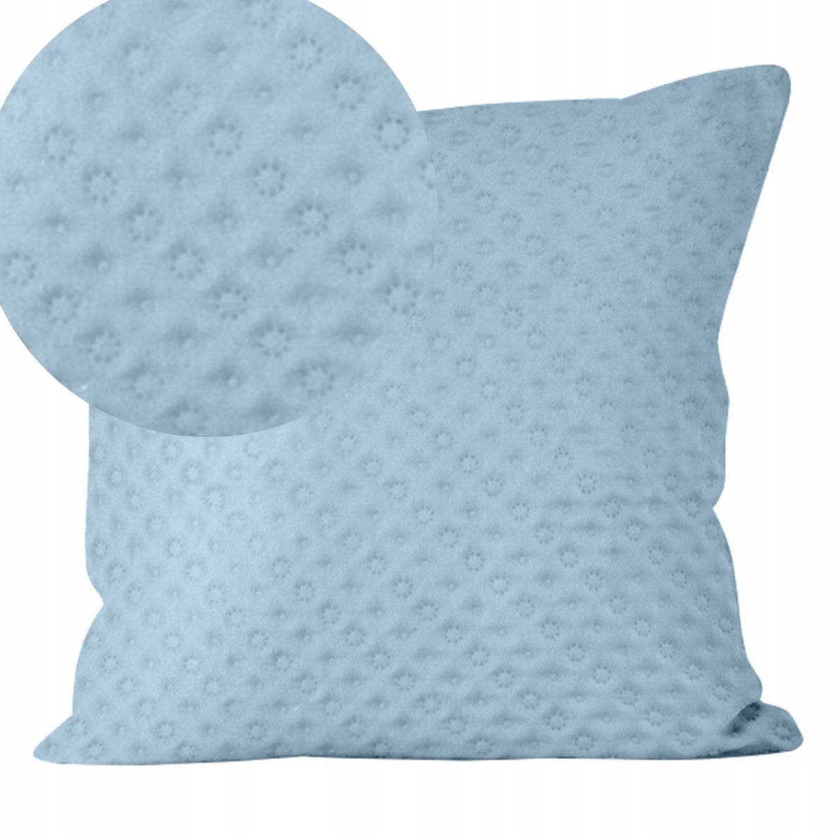 Pikant Decoratieve Kussensloop Lichtblauw 45x45 cm - Laurine