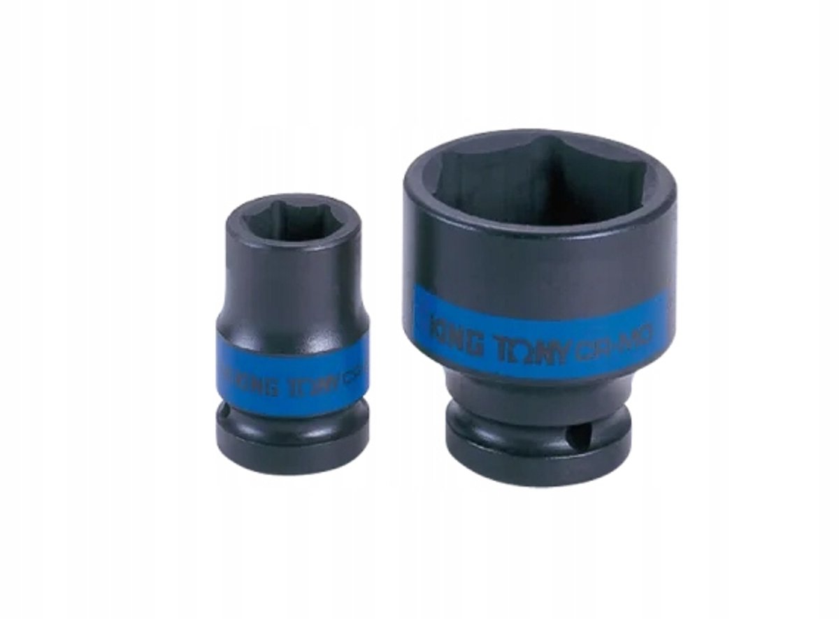 King Tony percussiekappen 1/2" 10 mm x 38 mm zeskant