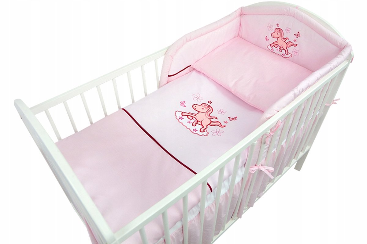 3-delig Kinderbeddengoed 120x90 cm - 100% Katoen
